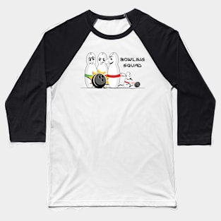 Bowling Squad Baseball T-Shirt